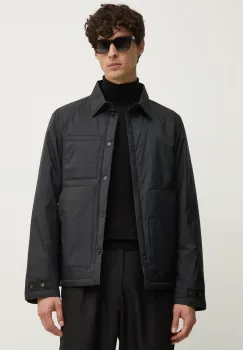United Colors of Benetton geaca barbati, culoarea negru, de tranzitie, 2SCBUN05N imagine