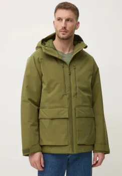 United Colors of Benetton geaca barbati, culoarea verde, de iarna, 275PUN062 imagine