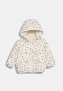 United Colors of Benetton geaca bebe culoarea bej, 29DCAN010 imagine