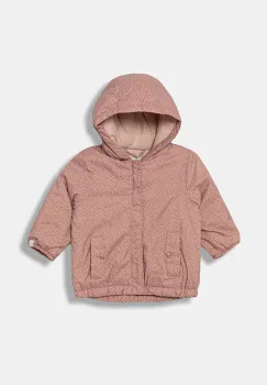 United Colors of Benetton geaca bebe culoarea portocaliu, 2TMRAN00T imagine