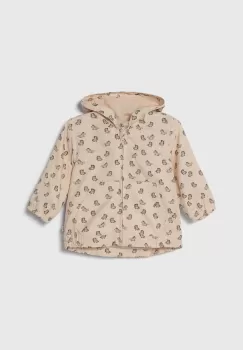 United Colors of Benetton geaca bebe culoarea portocaliu imagine