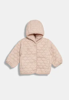 United Colors of Benetton geaca bebe culoarea roz, 2MJAAN00Z imagine