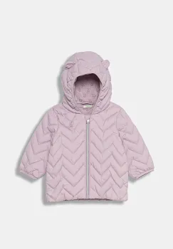 United Colors of Benetton geaca bebe culoarea violet, 2WU0AN00W imagine