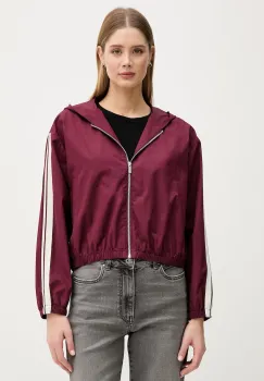 United Colors of Benetton geaca bomber pentru femei, din bumbac imagine