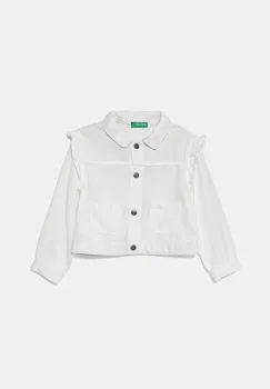 United Colors of Benetton geaca copii culoarea alb, 21AQGN03Q imagine