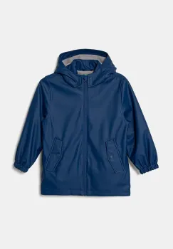 United Colors of Benetton geaca copii culoarea albastru marin, 2HFQCN055 imagine