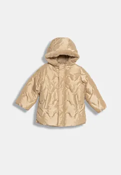 United Colors of Benetton geaca copii culoarea bej, 2SVKGN045 imagine