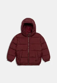 United Colors of Benetton geaca copii culoarea bordo, 2WU0CN06N imagine