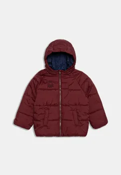 United Colors of Benetton geaca copii culoarea bordo, 2WU0GN02W imagine