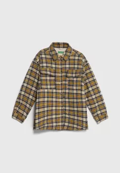 United Colors of Benetton geaca copii culoarea galben imagine