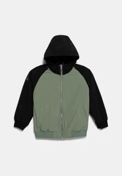 United Colors of Benetton geaca copii culoarea gri, 2IGGCN06J imagine