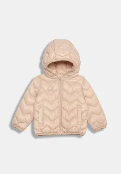 United Colors of Benetton geaca copii culoarea roz, 21INGN02Z imagine