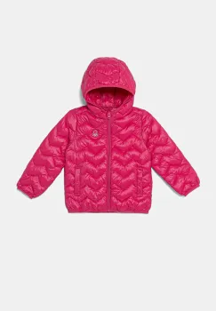 United Colors of Benetton geaca copii culoarea roz, 21INGN02Z imagine