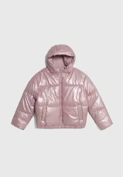 United Colors of Benetton geaca copii culoarea roz imagine