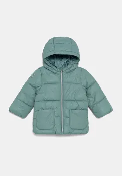 United Colors of Benetton geaca copii culoarea turcoaz, 2NQRGN03V imagine