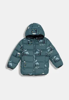 United Colors of Benetton geaca copii culoarea verde, 23ANGN047 imagine