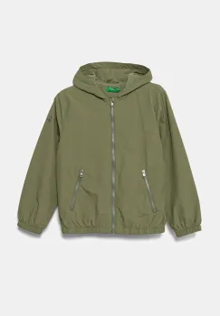 United Colors of Benetton geaca copii culoarea verde, 2IGGCN05Z imagine