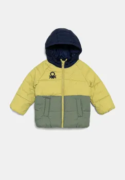 United Colors of Benetton geaca copii culoarea verde, 2WU0GN02W imagine