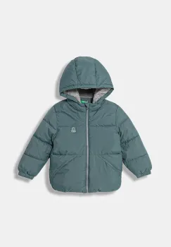 United Colors of Benetton geaca copii culoarea verde, 2WU0GN035 imagine