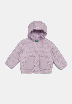 United Colors of Benetton geaca copii culoarea violet, 2YCUGN042 imagine