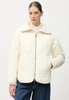 United Colors of Benetton geaca culoarea bej, de iarna, 2R1VDN08J imagine