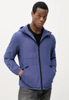 United Colors of Benetton geaca culoarea bleumarin, de tranzitie, 25R1UN069 imagine