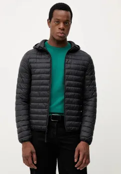 United Colors of Benetton geaca culoarea negru, de tranzitie, 2TWDUN06I imagine