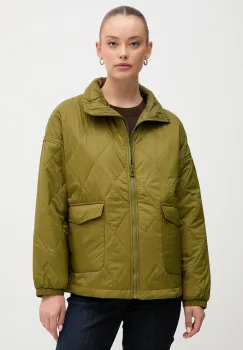 United Colors of Benetton geaca culoarea verde, de tranzitie, oversize, 2YRYDN080 imagine