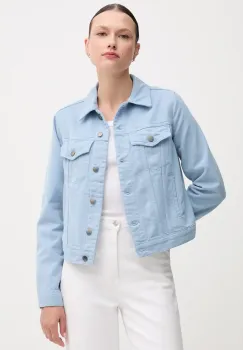 United Colors of Benetton geaca de blugi din bumbac de tranzitie, 2RZVDN00N imagine