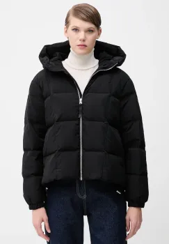 United Colors of Benetton geaca de puf culoarea negru, de iarna, oversize, 22T6DN086 imagine