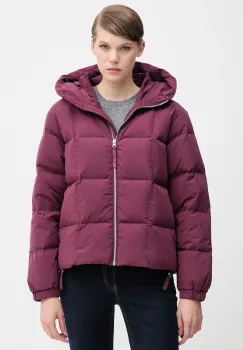 United Colors of Benetton geaca de puf culoarea violet, de iarna, oversize, 22T6DN086 imagine