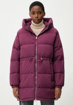 United Colors of Benetton geaca de puf culoarea violet, de iarna, oversize, 22T6DN087 imagine