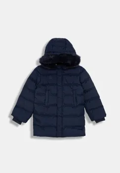 United Colors of Benetton geaca de puf pentru copii culoarea bleumarin, 2WU0CN04Z imagine