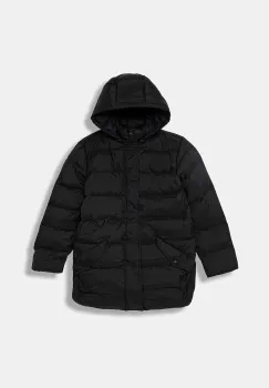 United Colors of Benetton geaca de puf pentru copii culoarea negru, 2WU0CN017 imagine