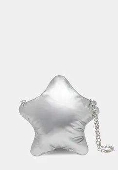 United Colors of Benetton geanta fete culoarea argintiu, 6K0ZGY00V imagine