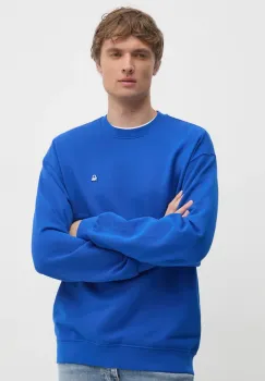United Colors of Benetton hanorac de bumbac barbati, neted, 342ZU1093 imagine