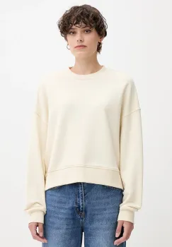 United Colors of Benetton hanorac de bumbac culoarea bleumarin, cu imprimeu, 3UNID109A imagine