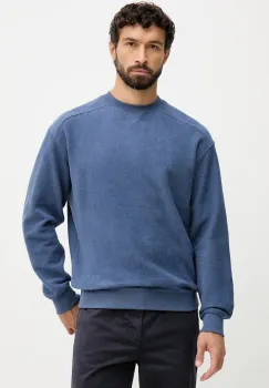 United Colors of Benetton hanorac de bumbac culoarea portocaliu, uni, 3NMEU109T imagine