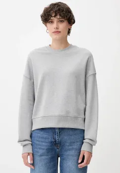 United Colors of Benetton hanorac de bumbac culoarea roz, cu imprimeu, 3UNID109A imagine