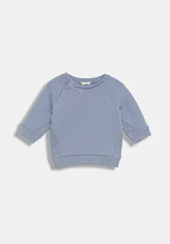 United Colors of Benetton hanorac de bumbac pentru bebelusi uni, 3ITEA106H imagine
