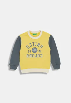 United Colors of Benetton hanorac de bumbac pentru copii imagine