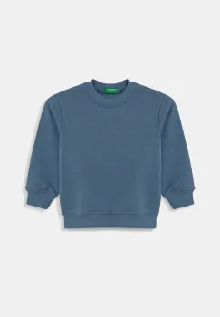 United Colors of Benetton hanorac de bumbac pentru copii cu imprimeu, 3UNIG10II imagine