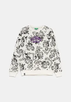 United Colors of Benetton hanorac de bumbac pentru copii culoarea alb, modelator, 3IIMC10MH imagine