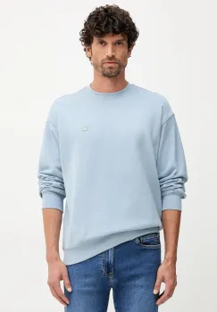 United Colors of Benetton hanorac de bumbac uni, 342ZU1093 imagine