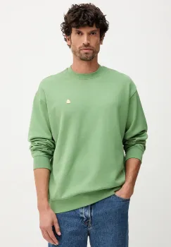 United Colors of Benetton hanorac de bumbac uni, 342ZU1093 imagine