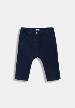 United Colors of Benetton pantaloni bebe culoarea bleumarin, uni, 4AU0AF018 imagine