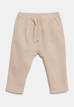 United Colors of Benetton pantaloni bebe culoarea roz, uni, 4U40AF019 imagine