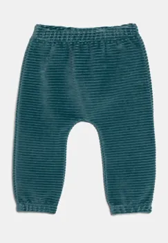 United Colors of Benetton pantaloni bebe culoarea verde, neted, 3MCDAF020 imagine