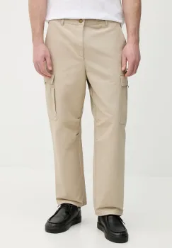 United Colors of Benetton pantaloni cargo pentru barbati din bumbac imagine