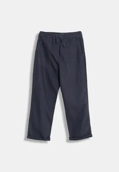 United Colors of Benetton pantaloni copii culoarea bleumarin, uni, 47K0CF03T imagine